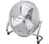 Ventilateur à lame domestique - TERMOZETA - TZBA01 - Chrome/Blanc - 40 cm - 58,7 W - Sol/Table Gris