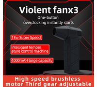 Ventilateur à main 130,000RPM Brushless Motor Ducted Turbofan High Power Dust Blower Keyboard Cleaning Tool (outil de nettoyage du clavier)