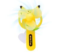 Ventilateur à main à pression - Mini refroidisseur d'air manuel, prise en main facile à déclencher, appareil de refroidissement portable, sans charge, hélice sans batterie, outil de voyage pour le