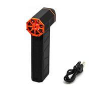 Ventilateur à main à turbine 130,000RPM 52m/s Vitesse du vent Ventilateur à jet 29mm Moteur sans balais Ventilateur au lithium violent Lave-auto portable Souffleur de poussière multifonctionnel Outil