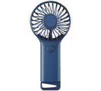 Ventilateur à Main ABS Léger avec Crochet de pour suspension | Matériau ABS , léger 90g, crochet pratique, couleurs variées, design compact ergonomique(Blue-F22)
