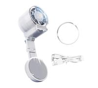 Ventilateur À Main Portable - Durable High Grade Material, Professional Grade Cooling Equipment, Avec Lumières Rechargeable Refroidissement Magnétique, Guard System | Reliable Aid For Camping