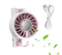 Ventilateur à Main Portable,Mini Rafraîchisseur à Main | Ventilateur de Voyage Réglable | Éventail à pour l'Été, Extérieur, Randonnée, Voyage, Camping, Plage, Running, Concert, Maison, Bureau, Sa