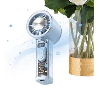 Ventilateur à main rechargeable Rechargeable USB Avec 199 Vitesses De Vent