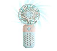 Ventilateur à main rechargeable, ventilateur personnel à main, puissant ventilateur portatif rechargeable par USB pour , filles, femmes, voyages, camping et activités de plein air