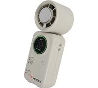 Ventilateur à main sur batterie Verbatim Cool'n'Go Ice Touch Mini (Blanc/Argent)
