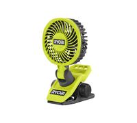 RYOBI - Ventilateur à Pince 4V USB Lithium RCF4-0 - Orientable 360° - Pour Rafraîchissement Bureau, Atelier, Tente & Poussette à l'arrêt - Batterie non incluse