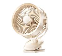 Ventilateur à pince à forte adhérence avec veilleuse, Khaki