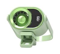 Ventilateur à Pince - Affichage Numérique Silencieux Refroidissement Rotatif,Petit Ventilateur Électrique à Clip - Maison Chambre Bureau Extérieur Poussette Camping Randonnée Voyage Plage