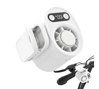 Ventilateur à Pince | Batterie Rechargeable avec Affichage Numérique - Ventilateur à Main 100 Vitesses à Clipser,Pour trajets quotidiens voyages festivals musique vélo transports en commun jardinage h