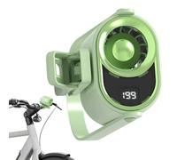 Ventilateur à pince portable avec vitesses multiples et rotation - Flux d'air frais - Pour chambre, bureau, voiture, randonnée, voyage