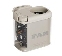 Ventilateur à pince portable - Mini refroidissement à affichage numérique | Ventilateur personnel portable | Accueil Extérieur Voyage Camping Plage - Refroidisseur d’air d’été pour hommes femmes