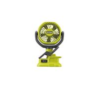 RYOBI - Ventilateur Sans Fil 18V ONE+ RCF18-0 - 2 Vitesses, Silencieux, Tête orientable - Parfait pour Télétravail, Bureau, Camping - Batterie Non Incluse
