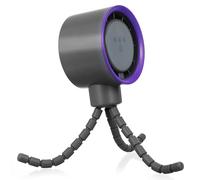 Ventilateur à Pince Tête Rotative 360° pour Poussette Bébé Rechargeable