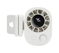 Ventilateur à pince | Ventilateur d'extérieur à pince pour chemise, temps chaud, 100 vitesses, équipement de refroidissement silencieux pour pique-nique, plage, transports commun, personnes âgées