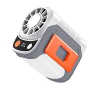 Ventilateur à porter sous une chemise, ventilateur portable clip pour ceinture, appareil de refroidissement personnel pour sport, voyage, shopping, camping, bureau, festival, extérieur