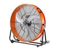 VEVOR Ventilateur à Tambour Industriel 76 cm Haute Vitesse Utilisation Commerciale, 3 Vitesses Réglables, Débit d'Air 13000 CFM, Inclinaison Réglable à 360°, pour Entrepôt, Atelier, Usine, Sous-sol