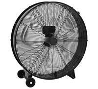 vidaXL Ventilateur à tambour industriel 77 cm 180 W Noir