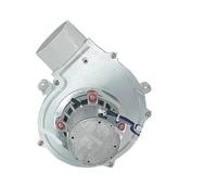 Ventilateur à tirage induit Petite cheminée silencieuse à charbon bleu Cuisson du café Échappement de fumée Échappement centrifuge(A)