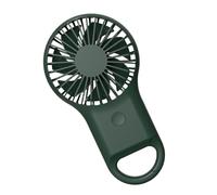 Ventilateur à - Ventilateur de poche silencieux LED coloré de 75 g avec charge USB | Petit refroidisseur de bureau portable à main | Clip pour camper les vacances d'été