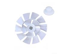 Ventilateur ABS haute densité 30,5 cm Finition blanche Ventilateur ABS | Mise au point silencieuse, 35,6 cm de diamètre, remplacement à faire soi-même, économise le coût du nouveau ventilateur