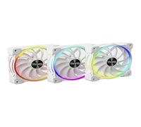 Ventilateur - ALPENFOHN - Wing Boost 3 ARGB - 120mm - Triple - Blanc