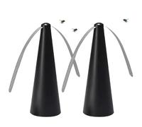Ventilateur Anti Mouche De Table, Lot De 2 Portable Ventilateur Mouche | Alimenté Par Piles, Anti-mouches Rechargeables USB Ventilateur Mouche Table, Ventilateurs Silencieux Anti-mouches