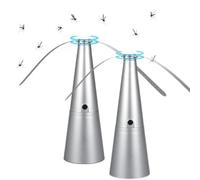 Ventilateur Anti Mouche De Table, Lot De 2 Ventilateur Mouche Table Portable, Ventilateurs Anti Mouches Interieur Répulsifs Silencieux, Ventilateurs Antimouche Éloigner Insectes Mouches Vos Aliments