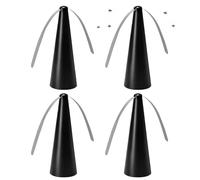 Ventilateur Anti Mouche De Table, Lot De 4 Portable Ventilateur Mouche | Alimenté Par Piles, Anti-mouches Rechargeables USB Ventilateur Mouche Table, Ventilateurs Silencieux Anti-mouches
