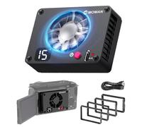 Ventilateur Appareil Photo, Camera Cooling Fan Semi-Conducteur Avec Type C& Écran Pour Enregistrement Vidéo 4K Compatible Avec A7M4/Zv-E1/A6700/A7C2/70D/Zv-E10/Zv1/A7C/Fx3/R6/R7/X-T4/Xs10[Z5086]