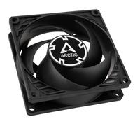 ARCTIC P8 PWM PST - Ventilateur PC, Ventilateur 80 mm PWM PST optimisé pour la pression statique, 200-3000 rpm contrôlé par PWM PST, Moteur très silencieux et efficace - Noir
