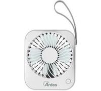 Ardes Ventilateur de table Tauro AR5F03BT – Mini portable 10 cm Gris et blanc