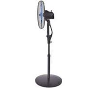 Ardes AR5EA41PB Easy 41PB PLUS Ventilateur sur pied rond 3 pales 40 cm, hauteur 130 cm, 3 niveaux de vitesse, design premium total noir