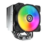 Ventilateur ARGB 85 mm avec éclairage RVB, haute performance et faible bruit, idéal pour les systèmes de refroidissement sur PC.