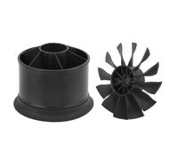 Ventilateur aspirant RC,Ventilateur aspirant 12 pales,Ventilateur aspirant 50mm,Ventilateur aspirant pour avion RC,Ventilateur aspirant pour moteur Brushless,Ventilateur aspirant pour moteur 3300KV