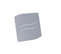 Ventilateur aspirant System Silent S Line Argent 100 M Gris / Argent / Titane