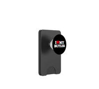 Ventilateur Assistant d'un manoir Domestique Amusant et Mignon en Forme de cœur de majordome PopSockets PopWallet pour MagSafe
