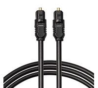 Ventilateur audio optique numérique câble carré mâle optique coaxial barre de son TV haut-parleur 1,8 m pratique et pratique