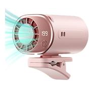 Ventilateur Avec Clip De Voiture - Ventilateur De Poussette De Poussette De 360 Degrés, Dispositif De Refroidissement Du Flux D'air Personnel | | Dispositif De Refroidissement Ventil