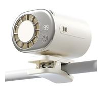Ventilateur Avec Clip De Voiture - Ventilateur De Poussette De Poussette De 360 Degrés, Dispositif De Refroidissement Du Flux D'air Personnel | | Dispositif De Refroidissement Ventil