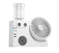 Ventilateur avec nébulisation | Ventilateur de brouillard de table rechargeable par USB | Ventilateurs avec fonction de nébulisation,pour l'été à la maison, utilisation intérieure sur le bureau dans