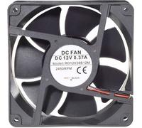 Ventilateur axial 24 V/DC - TRU Components - 172 m³/h - 120x120x38 mm - IP58 - Double roulement à billes