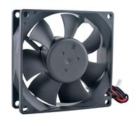 Ventilateur axial à 2 broches ACP8025 80 mm 80 x 80 x 25 mm DC 5 V/12 V/24 V for châssis, convertisseur de fréquence d'alimentation, boîtier d'ordinateur(DC12V Double ball)
