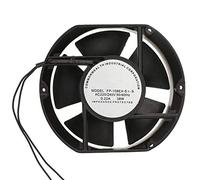 Ventilateur axial Aramox, ventilateur axial à courant alternatif AC220V 38W ventilateur de refroidissement à roulement à billes ovale