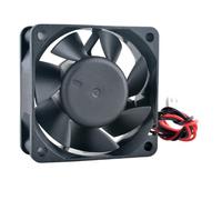 Ventilateur axial haute vitesse 60 x 60 x 25 mm, 5 V/12 V/24 V, 2 broches ACP6025, for chargeur, alimentation et convertisseur de fréquence(DC12V oil bearing)