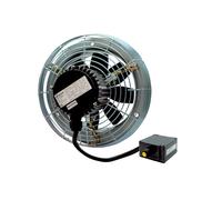 Ventilateur axial mural DZS 60/6 B Ex t, cadre en acier, triphasé, protection contre les poussières explosives, DN600 de Maico - 0094.0215