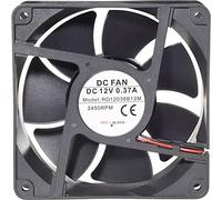 TRU Components Ventilateur axial RD12038B12L 12 V/DC 142 m³/h 120 x 120 x 38 mm 1 pc(s)