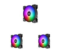 Ventilateur boitier PC Xigmatek X20F (FRGB) - 120mm (Lot de 3)