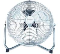 Ventilateur brasseur d'air - Inox - 50W - Ø25cm - 3 vitesses - Rotatif
