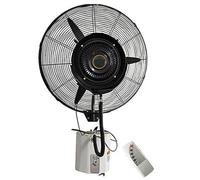 Ventilateur Brumisateur 260/350W Télécommande Moteur eEn Cuivre pur Montage Mural Brumisateur Ventilateur for Terrasse Garage Ou Salle dDe Sport(650)